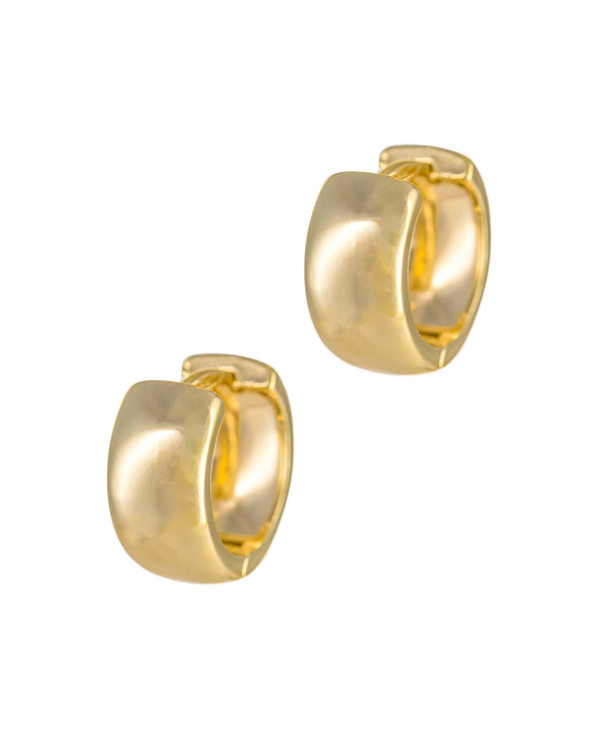 Classic Gold Huggie Hoops