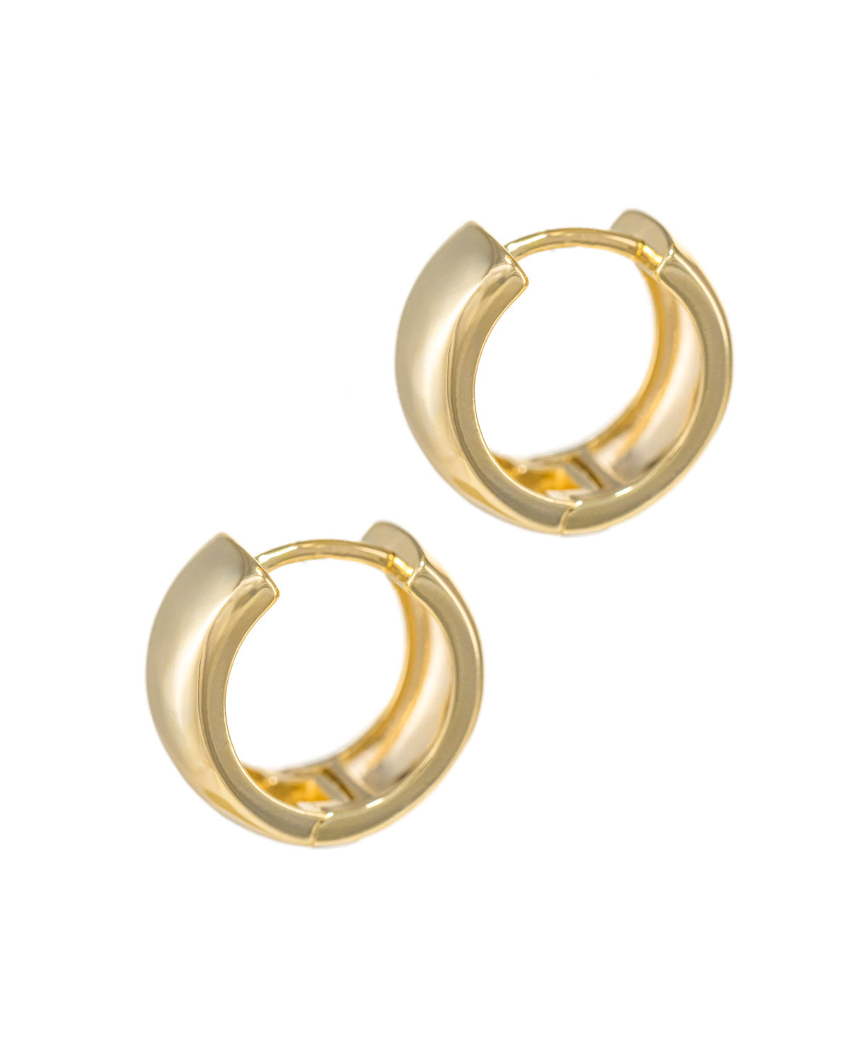 Classic Gold Huggie Hoops