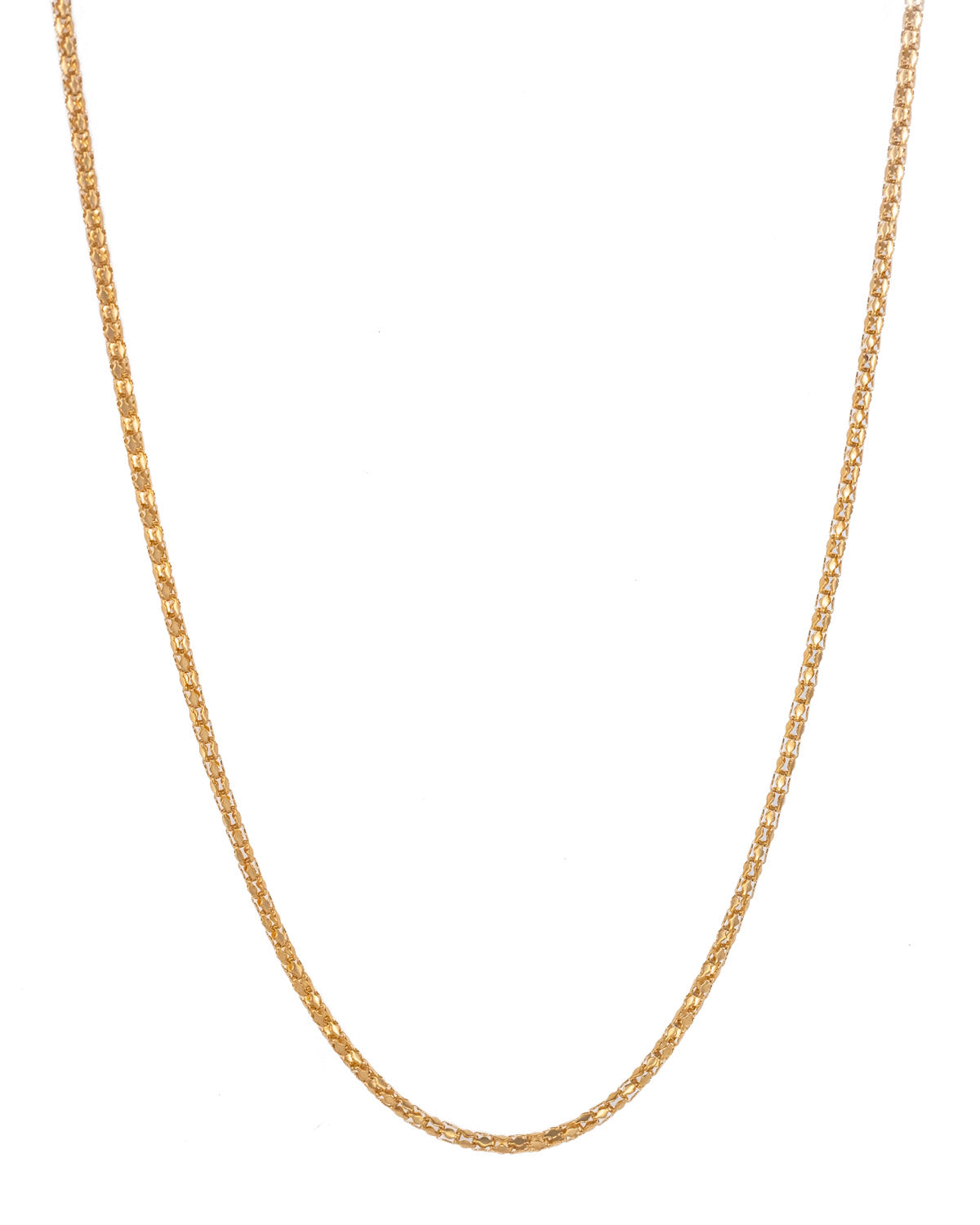 Classic Gold Snake Chain Necklace