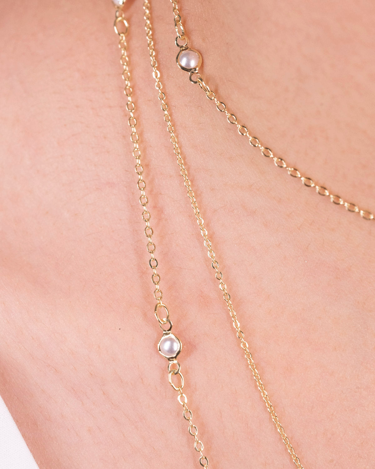 Pearls & Gold Layered Travel Necklace