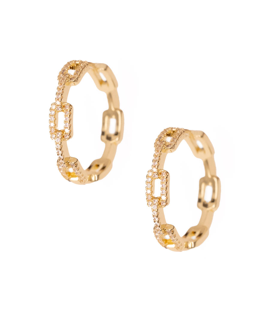 links earrings diamonds and gold 